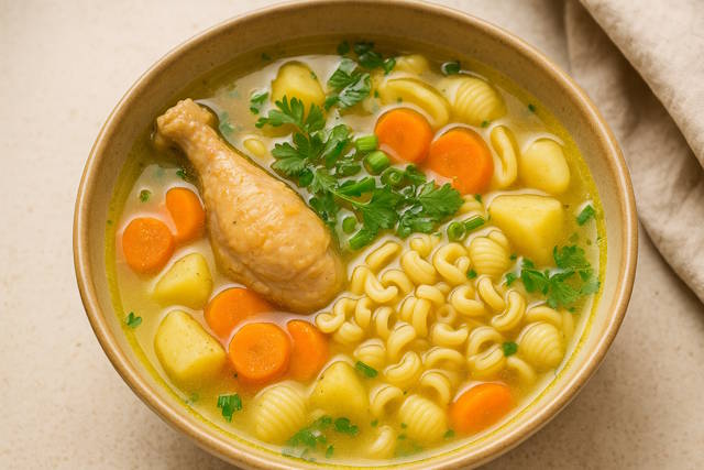 סמרטה מתכון מרק עוף